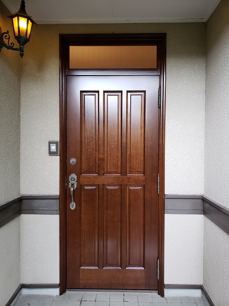 仮ドア＆玄関ドアの作業手順